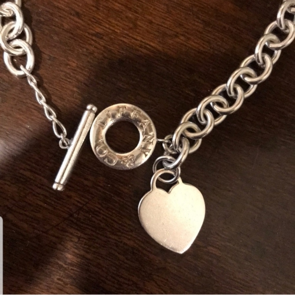 Tiffany & Co. Classic Stamped Toggle Necklace